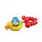 Іграшки для ванни - Набір іграшок для ванни Water Fun Веселі друзі пінгвін, качечка, краб (23145)