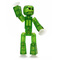 Фігурки персонажів - Ігрова фігурка для анімаційної творчості STIKBOT S1 зелений (TST616G)