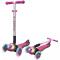 Уцененные игрушки - Уценка! Самокат серии ELITE Globber розовый/серый колеса и панель с подсветкой (449-110)