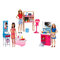 Меблі та будиночки - Набір меблів з лялькою Barbie в асортименті (DVX51)