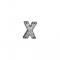 Набори для творчості - Аксесуар для декорування Tinto Літера X (LT00934.1)