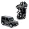 Трансформеры - Машинка-трансформер MZ Land rover defender черная на радиоуправлении 1:14 (2805P/2805P1)