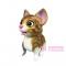 М'які тварини - Інтерактивна кішечка Дейзі Cutesy Pets 15 см (88534)