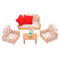 Уцінені іграшки - Уцінка! Ігровий набір М'які меблі для вітальні Sylvanian Families (4464)