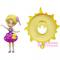 Ляльки - Ігровий набір Принцеса з колом Disney Princess Рапунцель (B8966 / B8938) (B8966/B8938)