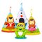 Розвивальні іграшки - Ігровий набір Chicco Пірамідка Ведмедики 2 в 1 (07898.00)