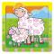 Развивающие игрушки - Пазл Bino Овца 9 деталей (88020)
