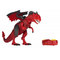 Фігурки тварин - Динозавр дракон червоний зі світлом і звуком Same Toy Dinosaur Planet (RS6139Ut)