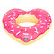 Для пляжа и плавания - Надувной круг Big Mouth Пончик в виде сердца (BMPF-0035)