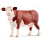 Фигурки животных - Пластиковая фигурка Schleich герефордская корова 13,8 х 4 х 7,9 см (13867)