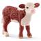 Фигурки животных - Пластиковая фигурка Schleich Герефордский теленок 7,6 х 2,3 х 5,3 см (13868)