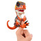 Фигурки животных - Интерактивная игрушка Fingerlings Динозавр Блейз оранжевый 12 см (W3780/3781)