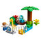 Конструкторы LEGO - Конструктор LEGO Duplo Jurassic world Зоопарк с ласковыми гигантами (10879)