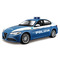 Транспорт и спецтехника - Автомодель Bburago Alfa Romeo Giulia Polizia синяя (18-21085)