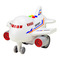 Машинки для малышей - Инерционный самолет Shantou Jinxing Aircraft с эффектами (RJ6687A)