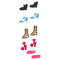 Одяг та аксесуари - Взуття Barbie Для прогулянок літнє (FYW80/FCR92)