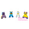 Іграшки для ванни - Аква-пазли Baby Great Смішні тваринки 4 іграшки (GB-FM4D) (5002028)