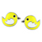 Ювелірні прикраси - Сережки UMa&UMi Пташка жовті 12 мм (219541600605)
