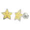 Ювелірні прикраси - Сережки UMa&UMi Зірочка срібло жовті (5572057588428)