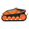 Радиоуправляемые модели - Машинка Maisto Tech Tread shredder на радиоуправлении оранжево-черная (82101 orange/black)