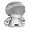Портативні колонки та навушники - Портативна колонка Xoopar Grand Xboy LED срібляста 20 см (XBOY31009.12R)