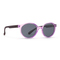 Солнцезащитные очки - Солнцезащитные очки INVU Круглые сиренево-черные (K2903C)