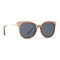 Солнцезащитные очки - Солнцезащитные очки INVU Коричневые бабочки с металлической дугой (2904B_K) (K2904B)