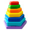 Развивающие игрушки - Игровой набор Tigres Пирамидка-радуга (39363)