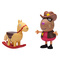 Фігурки персонажів - Фігурка Peppa Pig Педро із конячкою (PEP0483)