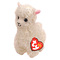 М'які тварини - М'яка іграшка TY Beanie Babies Кремова лама Лілі 15 см (41216)