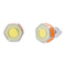 Ювелірні прикраси - Сережки UMa&UMi Олівець жовті (9412062436894)