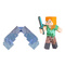 Фігурки персонажів - Фігурка Jazwares Minecraft серія 4 Алекс із крилами (16492M)