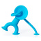 Игрушки для ванны - Силиконовый человечек Moluk Уги голубой 8 см (43202)