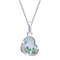 Ювелирные украшения - Кулон UMa&UMi Сердце с подвижной вставкой разноцветный (9604407342575)