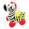 Розвивальні іграшки - Іграшка на колесах Kiddieland Весела зебра зі звуком (056812)