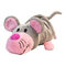 Мягкие животные - Мягкая игрушка ZooPrяtki Кот-мышь с паетками 2в1 30 см (516IT-ZPR)