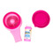 Мильні бульбашки - Набір Wanna bubbles Бульбашковий вентилятор рожевий (BB143-1)