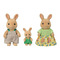 Фигурки животных - Игровой набор Sylvanian families Семья солнечных кроликов (5372)