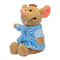 Мягкие животные - Мягкая игрушка Devilon Мышка в голубом халате 24 см (M1810024D 2) (M1810024D-2)