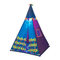 Палатки, боксы для игрушек - Игровая палатка-вигвам Battat Фиолетовый типи со светом (BX1545Z)