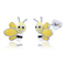 Ювелірні прикраси - Сережки UMa and UMi Весела бджілка жовта (5170439426056)