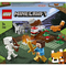 Уцененные игрушки - Уценка! Конструктор LEGO Minecraft Приключения в тайге (21162)