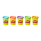 Набори для ліплення - Набір пластиліну Play-Doh 4 основні кольори та золотий (E8142/E8144)