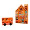 Розвивальні іграшки - Дерев'яні кубики Cubika Будиночок LDK5 (15153) (4823056515153)