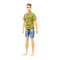Ляльки - Лялька Barbie Fashionistas Кен в жовтій сорочці (DWK44/GHW67)