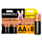Аккумуляторы и батарейки - Батарейки щелочные Duracell Basic АА 1.5V LR6 8 шт (5000394006522b)