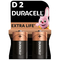 Аккумуляторы и батарейки - Батарейки щелочные Duracell Basic D 1.5V LR20 2 шт (5000394052512b)