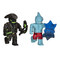 Фигурки персонажей - Набор фигурок Jazwares Roblox Люди-акулы (ROB0305)