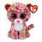 М'які тварини - М'яка іграшка TY Beanie boo's Леопард Лейні рожевий 15 см (36312)