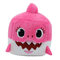 Персонажі мультфільмів - М'яка іграшка Baby shark Кубик Мама акуленятка музична (PFAC-03301-13)